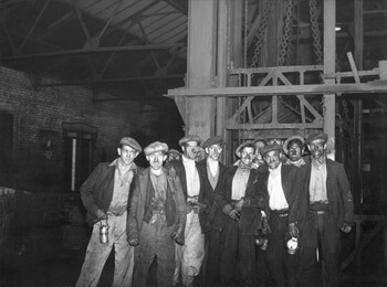 miners 1938 - image from BBC archives